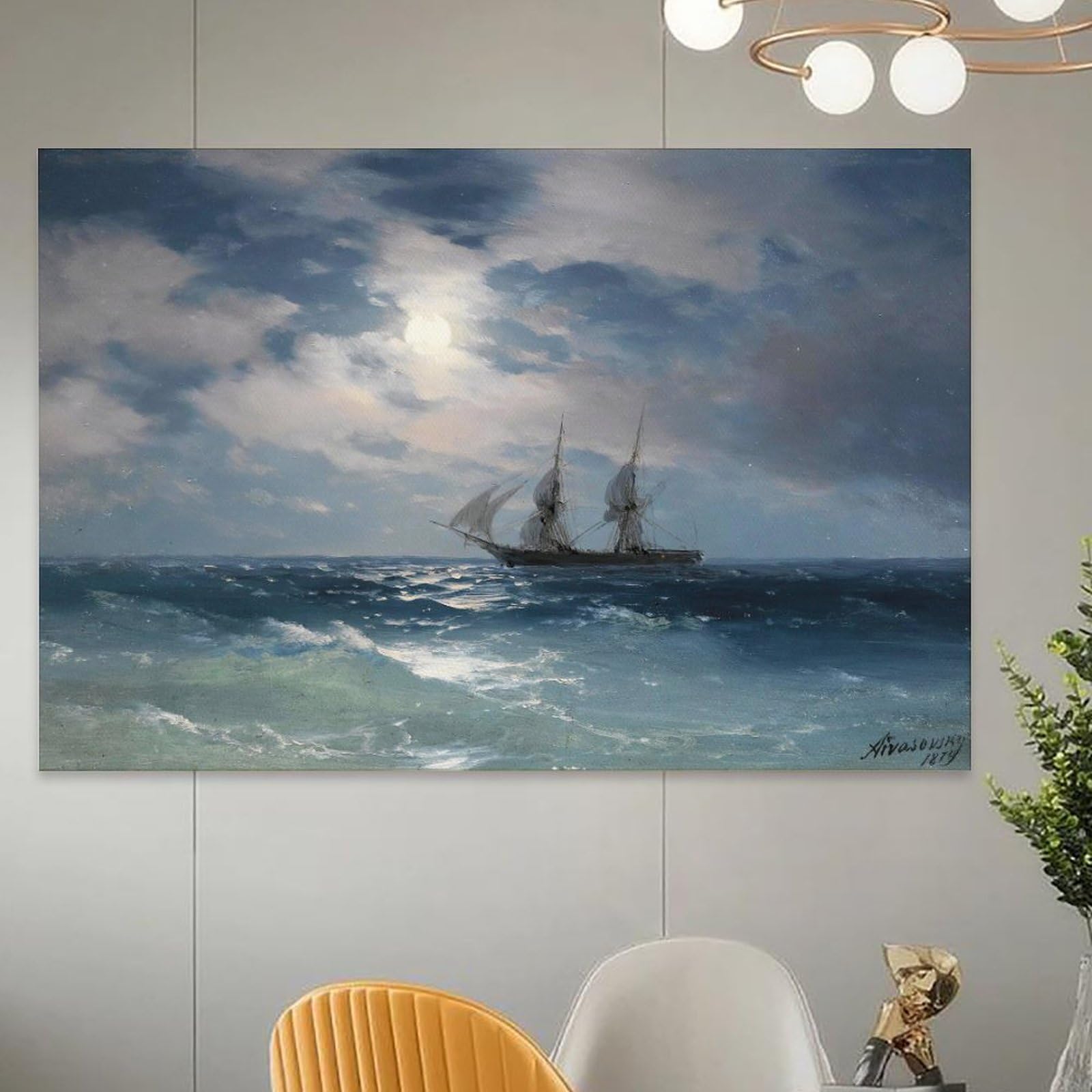 Amazon.co.jp: Ivan Aivazovskyイヴァン・アイヴァゾフスキー画家の